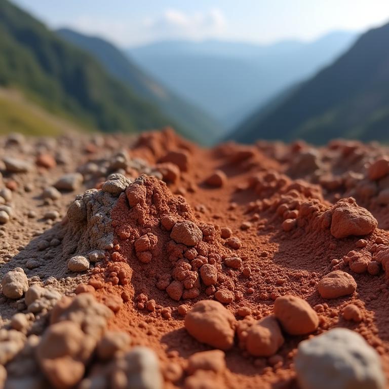 Materiali naturali argilla montagne trentino